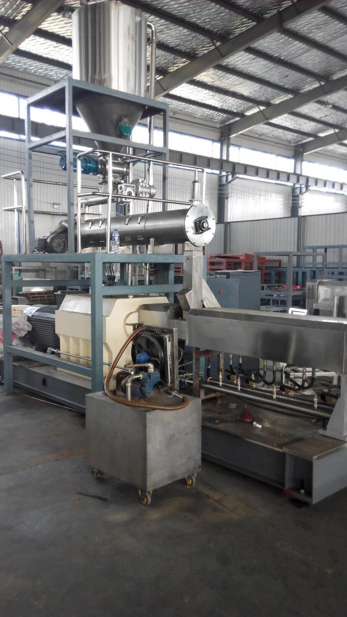 Animal Pet Food Processing Equipment Big Capacity Kibble BV Certification