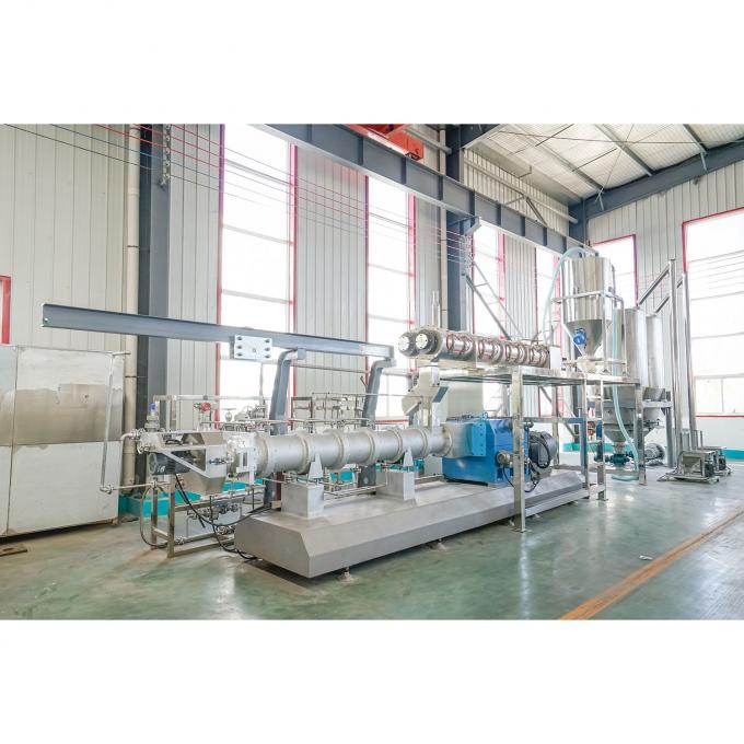 Multi Functional 120KW 260kg/H Pet Food Extruder Machine