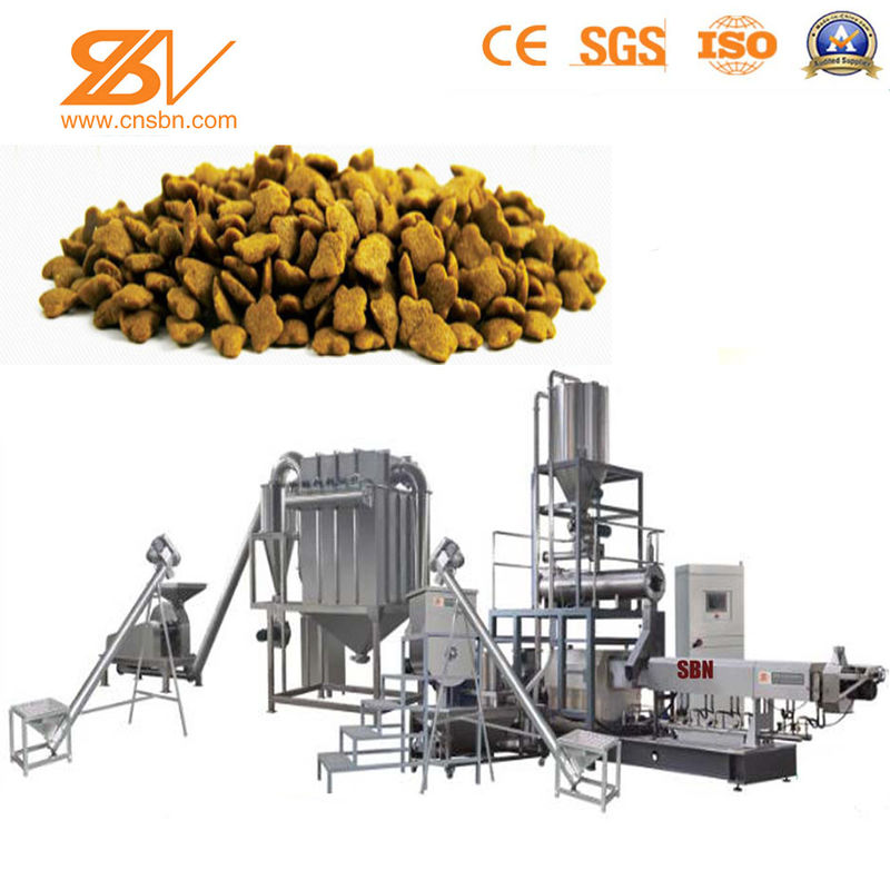 Poultry Animal Food Processing Plant / Automatic Animal Food Machine