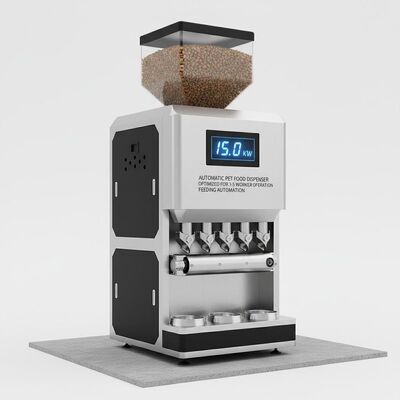 Power Consumption 15 KW Automatic Pet Food Dispenser Optimized for 3 to 5 Worker Operation Providing Feeding Automation