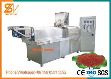 Floating Fish Feed Machine Various Shapes And Sizes 1.0mm-14mm Pellet Size