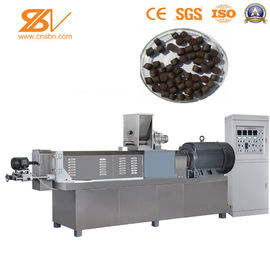 Animal Floating Fish Feed Extruder Processing Machine 150-5000 kg/h Capacity