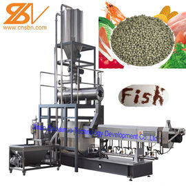 SLG95 Fish Feed Extruder Pellet Making Machine Engineer Install Service