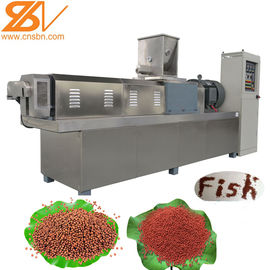 Fish Pellet Making Machine , Fish Food Extruder Machine 58-380 Kw Power