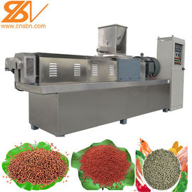 Aquatic Pellet Fish Feed Processing Machine Extruder Line SLG120 / SLG95