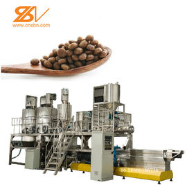 Dry Pet Dog Food Machine Multi Functional Full Production Line BV Certification