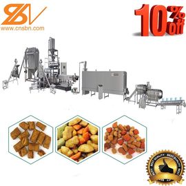 Dry Kibble Fish Food Extruder Machine Machinery Production Line 100-160 kg/h
