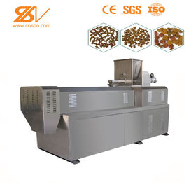 Twin Screw Dog Food Extrusion Machine Stainless Steel 304