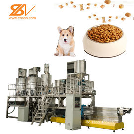 Pet Food Processing Plants Stainless Steel Extruder Machine 250kg/h Capacity