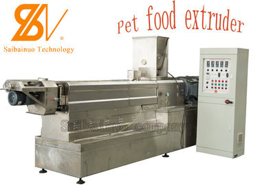Siemen Motor 200kw 500kg/H Pet Food Extruder Machine