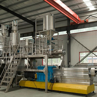 Drying Floating 100kg/Hr Fish Feed Extruder Machine