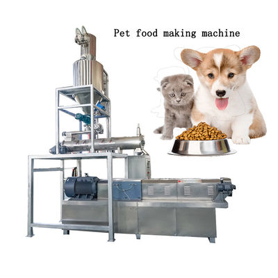 Multi Functional ABB 180kw Dog Food Processing Line