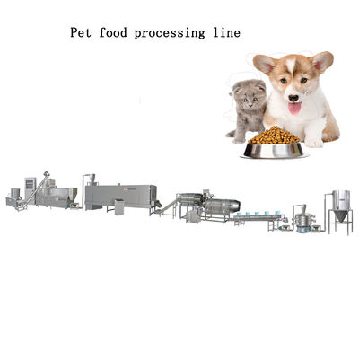 Single Phase Extruded 80KVA Dog Food Processing Line