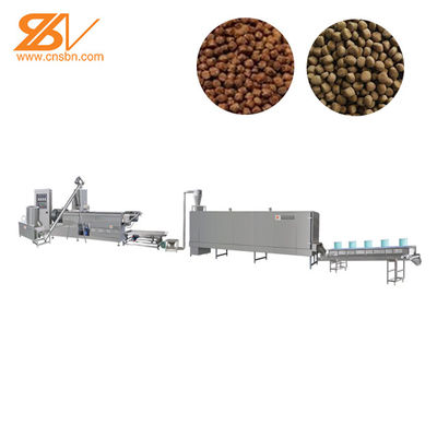 SUS304 Grade Floating Fish Feed Production Line 200-260 Kg/Hr Output
