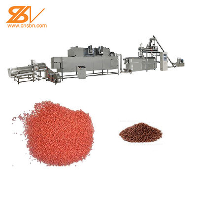 SUS 304 Floating Fish Feed Extruder machine Different molds Easier Operation