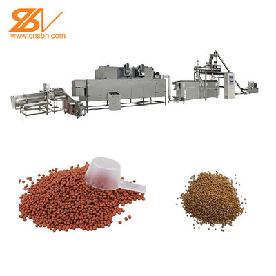 100-160 kg/Hour Floating Fish Feed Making Machine Pellet Mill