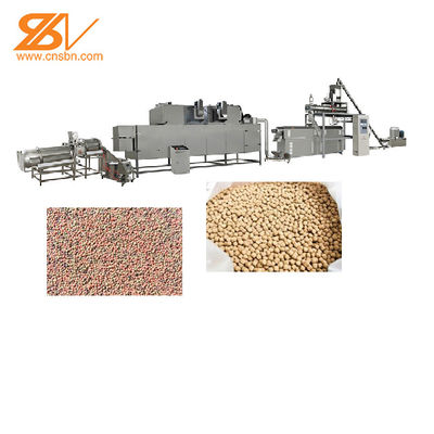 High Grade Floating Fish Feed Extruder Machine 2-12mm Pellet
