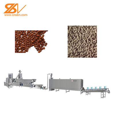 100kg/H-6t/H Aquaculture Fish Feed Processing Machine Stainless Steel
