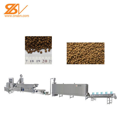 Staineless Steel Food Grade 201 Fish Feed Pellet Extruder Modular Structure