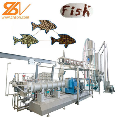 2-3t/H 4-6t/H Aquatic Catfish Floating Sinking Fish Feed Extruder Machine Production Line