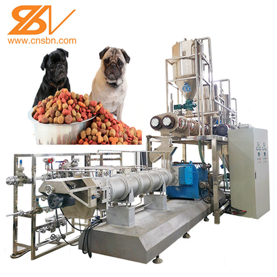 Stainless Steel 1-6Ton/H Pet Dog Food Manufacturing Plants