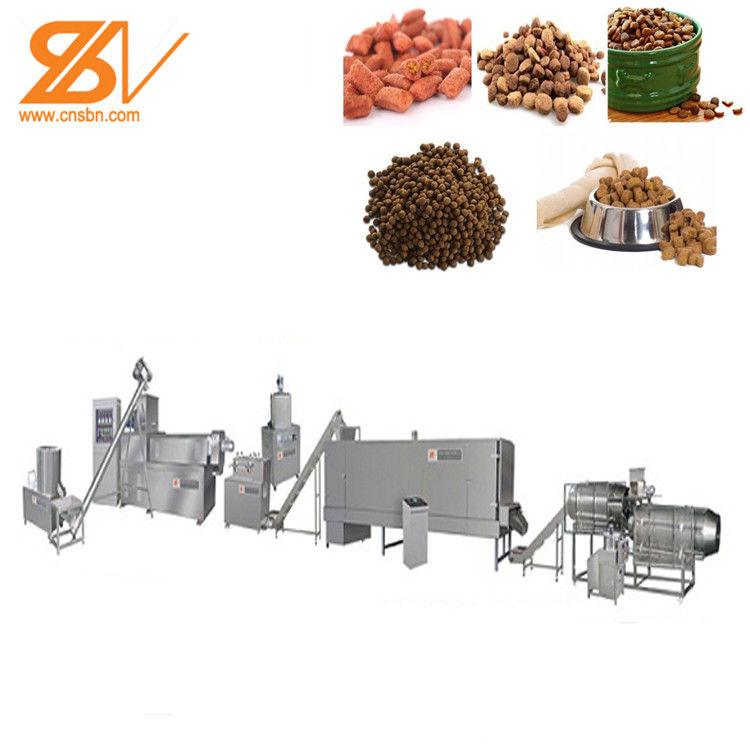 Dry Automatic Pet Food Extruder Machine/ Processing Machine