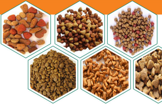 Automatic Dry Dog Food Production Machine 500-600KG/H