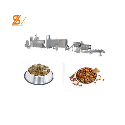 Fully Automatic Stainless Steel Dog Feed Making Machine With Plc Control