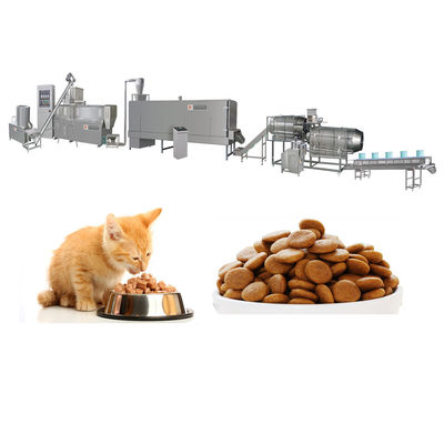Automated Dog Food Processing Machine , Cat Food Production Line Durable