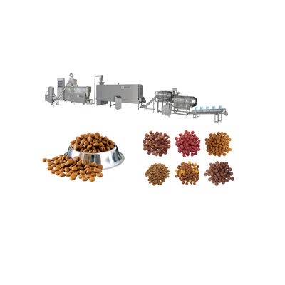 Automatic Dry Dog Food Production Machine 500-600KG/H