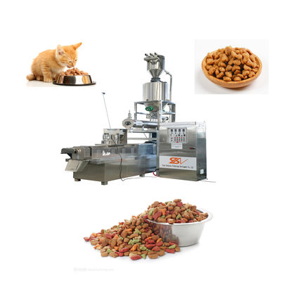 Easy High Automation Pet Food Processing Plant Stable Performance