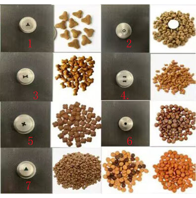 Ss 304 Dual Screw Pet Food Processing Line Automatic