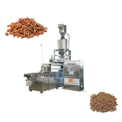 Automatic Fish Feed Making Extruder Production Line With Advanced Technology