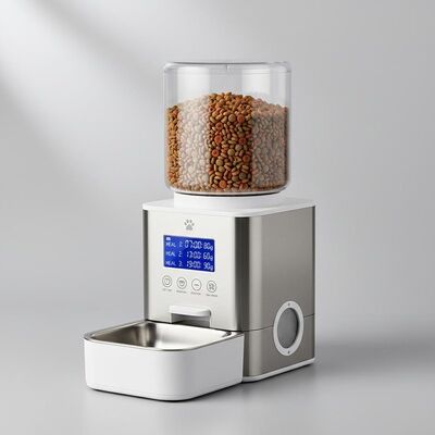 Delta Electric Parts Automatic Pet Food Dispenser Integrated with Drying Process Supporting Accurate Pet Meal Scheduling