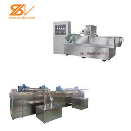 SLG65 Feed Extruder Machine , Pellet Extruder Machine Production Line Siemens Motor