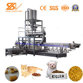 Big Capacity Pet Food Machine , Kibble Animal Food Processing Equipment