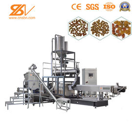 Animal Pet Food Processing Equipment Big Capacity Kibble BV Certification