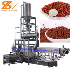 Fish Pellet Making Machine , Fish Food Extruder Machine 58-380 Kw Power