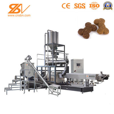 Food Extruder Machine Dry Kibble Extruder For Pet Food Processing Machine