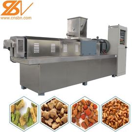 Double Screw Fish Food Extruder Machine , Dog Food Processing Equipment