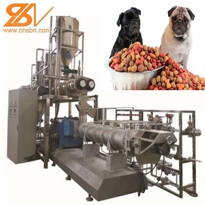 100kg/H-6t/H Dry Kibble Dog Food Manufacturing Machine