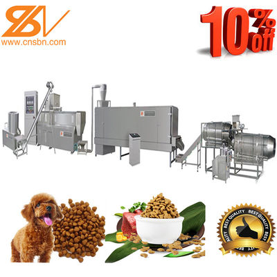 100kg/H-6t/H Dry Kibble Dog Food Manufacturing Machine