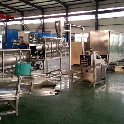 4TPH 5TPH Floating Fish Feed Extruder Machine With Double Screw
