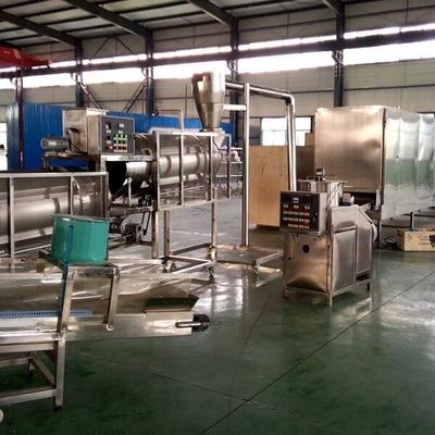 4TPH 5TPH Floating Fish Feed Extruder Machine With Double Screw