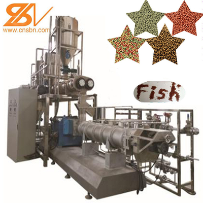 SAIBAINUO Extruder Machine Fish Feed Pellet Making Machines for Fish Food