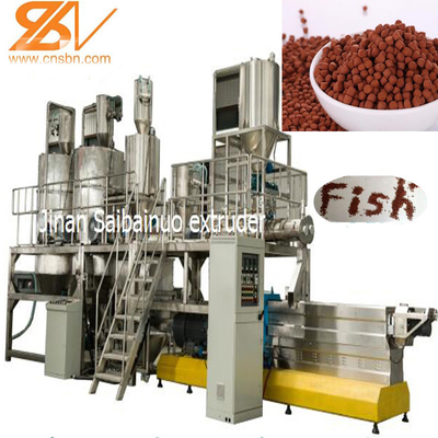 100-6000kg/H Fish shrimp feed pellet machine Extruder