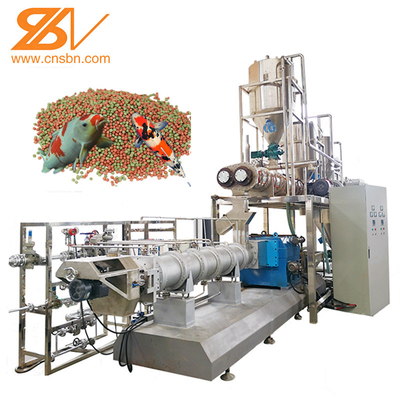 SAIBAINUO Extruder Machine Fish Feed Pellet Making Machines for Fish Food