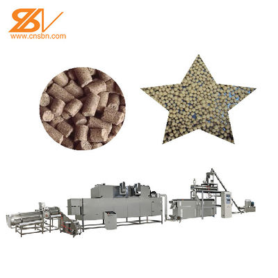 ABB Inverter Floating Fish Feed Pellet Machine High Performance