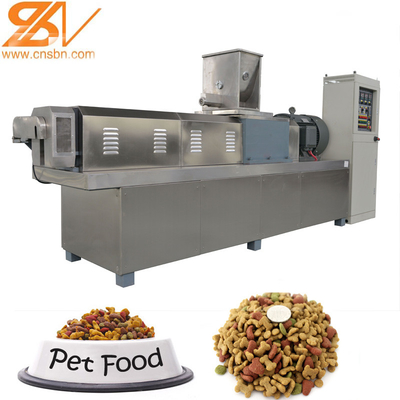 Dry Kibble dog food processing machine Extruder 800-1500kg/h