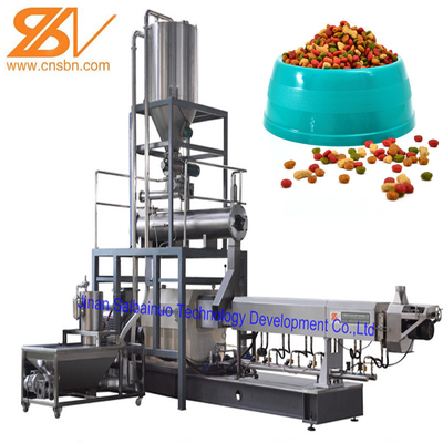 Stainless Steel Dry Dog Pet Food Machine Pellet Extruder